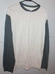 Goodfellow & Co Mens Raglan Baseball Shirt size L Crew Neck NWT