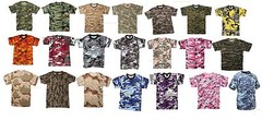 Camouflage Camo Army Military T-Shirts Tees Tee Shirts