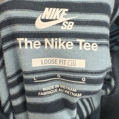 Brand New Mens Nike SB Max90 Skate Stripe T-shirt Denim Turquoise Size L