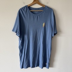Marine Layer Men’s T-Shirt Sz L Short Sleeve Blue Cotton Blend Stretch Casual