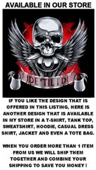Ghost Skull Indian Chief Motorcycle Club Since 1901 Biker Rider T-shirt WS128
