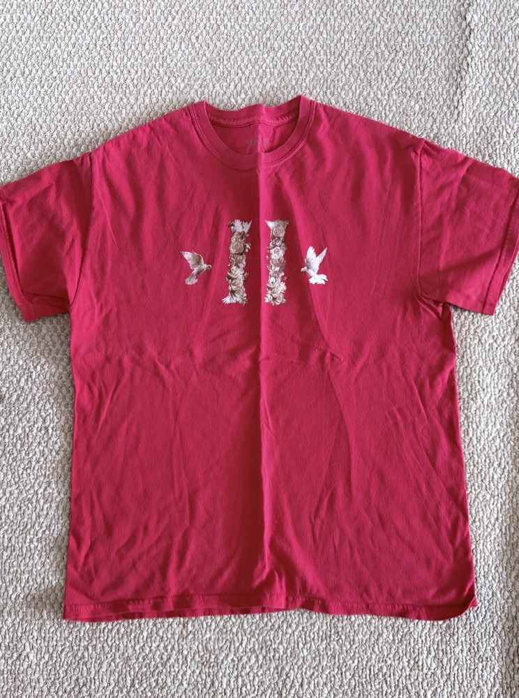 Migos Culture II Red T-shirt Size Medium