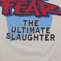 Vintage Ultimate Fighter Slaughter All Fear Sguar Creek Made In Usa Single…