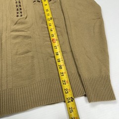 Vtg 60s Gino Paoli Full Fashioned 1/2 Zip Mens Rockabilly Shirt L Acrylic Korea