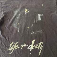 Brooklyn Mint The Notorious BIG Death to Life Men’s Black T-Shirt Size XL