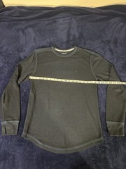 Volcom Blue Thermal Long Sleeve Shirt Medium