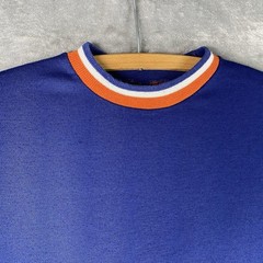 Vintage Gulf Oil Shirt Mens Size M Blue Gas Racing Tee Lot Of 2 Single Stitch