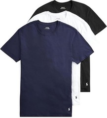 Polo Ralph Lauren Men’s T-Shirt – 3-Pack – Cotton Men’s Clothing Size XL