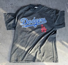 LA Dodgers Baseball Tee Shirt T-Shirt Sz L