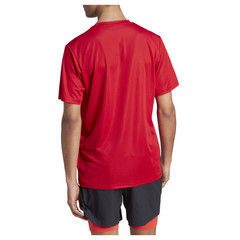 adidas Train Essentials Crew Neck Short Sleeve Athletic T-Shirt Mens Red Casual
