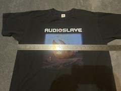 Audioslave Black T-Shirt on Fruit of The Loom – Size Large (Free P+P)