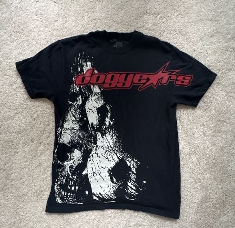 Dog Years Zillakami Skull Graphic T-Shirt