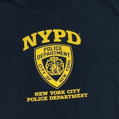 NYPD New Your Police Department Dark Blue Casual T-Shirt Men’s Size 2XL