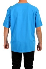 Hugo Boss Men’s “Tee 3” Blue Logo Print Short Sleeve T-Shirt US 2XL IT 56
