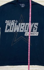 Dallas Cowboys Authentic – Mens size L ‘2013 regular season schedule’ T-shirt
