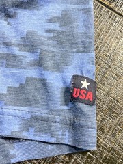 Striker Team USA Blue Camo Panel Graphic T-Shirt