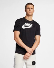 Nike SportSwear, Men’s Logo Printed T-Shirt – White, Black