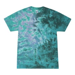Tie Dye T-Shirts Multi-Color Adult XXX-Large 100% Cotton Colortone