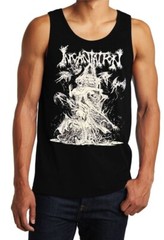 Incantation N Rock Band Black Tank Top Men’s Sizes
