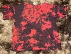 Romwe Steven Rhodes Portal to the Cat Dimension Tie-Dye Graphic T-Shirt
