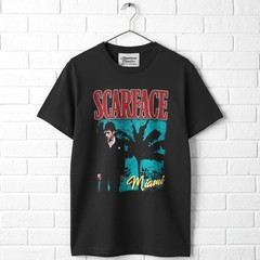 Scarface Miami Neon Palms Men’s T Shirt