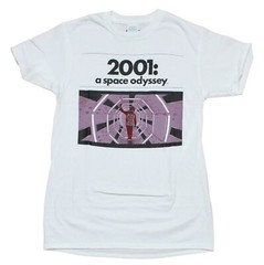 2001 A Space Odyssey Adult New T-Shirt – Space Station Hallway Shot