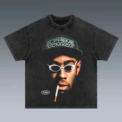 Tyler The Creator Rare design 90s Classic style Big Face T shirt vtg NH9679