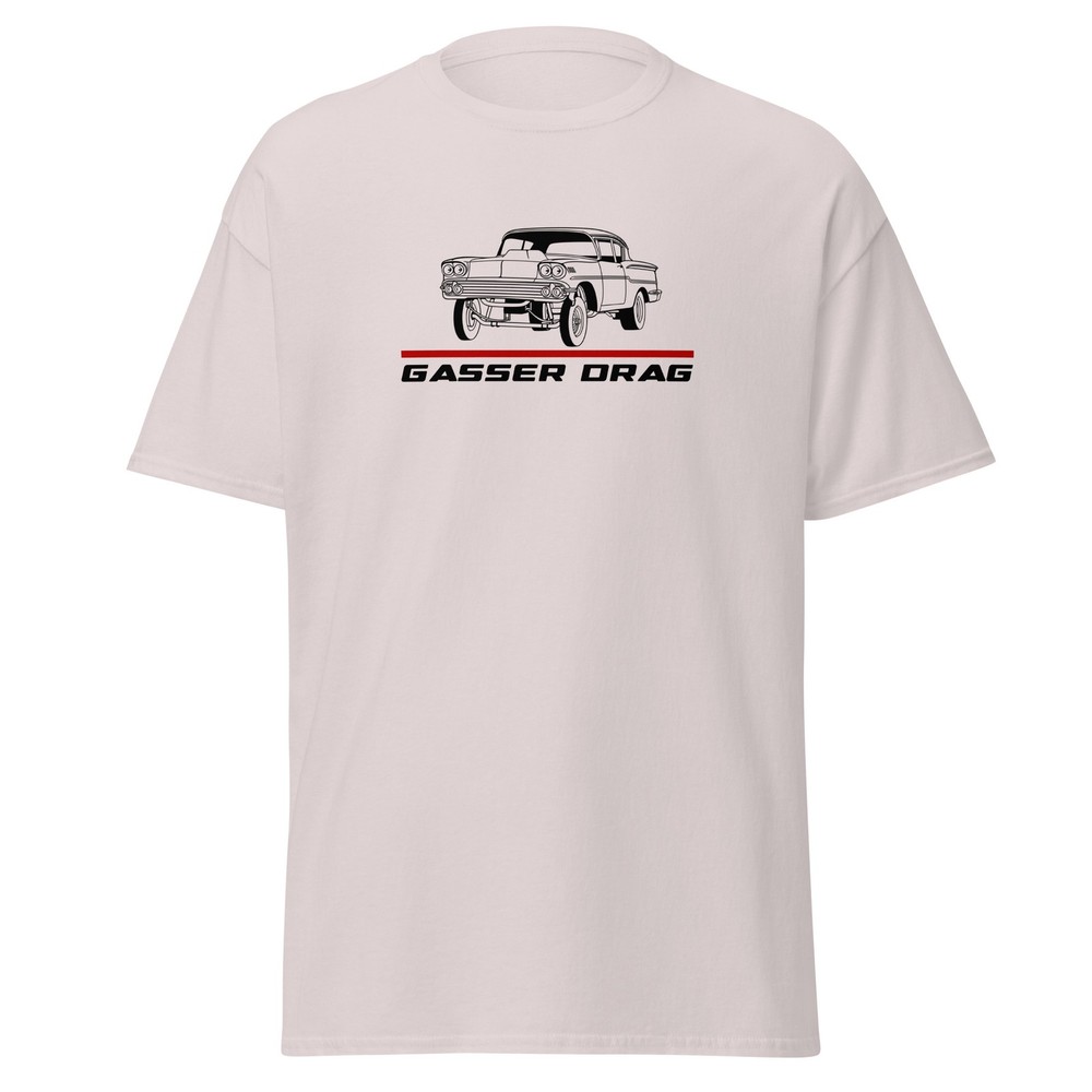 For Chevrolet Gasser Drag Classic 1958 Fans Vintage T-Shirt Birthday Gift