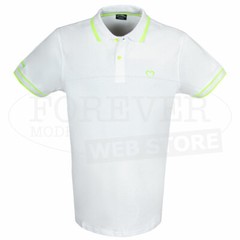 Men’s Pole Kisses Hugs with Logo Embroidered & Print Neck Edges Fluo Art