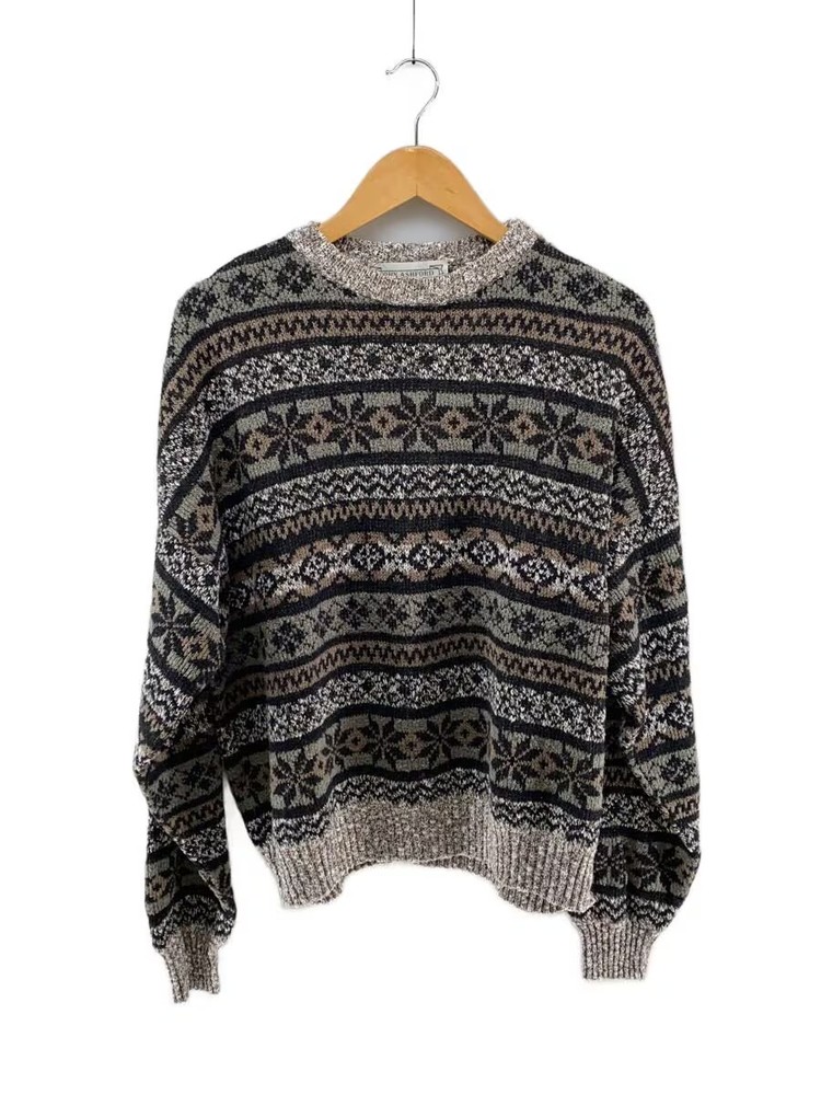 Other brands: Italian-made JOHN ASHFORD knit sweater (thick), XL, acrylic, multi