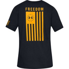 Under Armour Men’s Athletic UA Flag Freedom T-Shirt Short Sleeve Tee 1333350