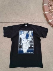 Y2K Pillsbury Dopeboy Graphic T-Shirt XL Tall Black Bootleg Rap Hip Hop