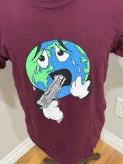 Quasi World Skateboard Skateboarding “ Goodbye Cruel World “ T Shirt Men’s M