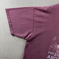 Vintage The Big Lebowski Shirt Mens XL Faded Plum Official Movie The Dude Abides