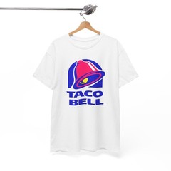 Taco Bell Fast Food Logo Black/Grey/Navy Size S-5XL Unisex T-Shirt