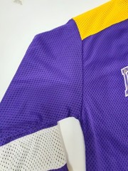 Snoop Dogg Dogg Supply Hockey Jersey Mens Medium Purple Yellow Streetwear Hiphop