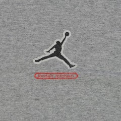 Rare Vintage NIKE Michael Jordan 23 Jumpman Basketball T Shirt 90s Gray Size XL