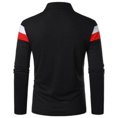 Camisa De Manga Larga Moda Casual Primavera Otoño Camiseta Estampado Para Hombre