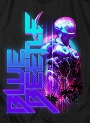 Blue Beetle “Lightning” T-Shirt or Sleeveless Tank – through 5X