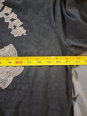 Vintage Asylum Rot In Pieces Shirt Mens XL Skull Cross Y2K Grunge Goth Biker