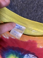 Port & Company Men’s Short Sleeve Tie Dye USA Comfort Pigeon Roast Liquor