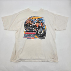 Vintage Skip Barber Superbike School Shirt Men’s XL White Short Sleeve KTM USED
