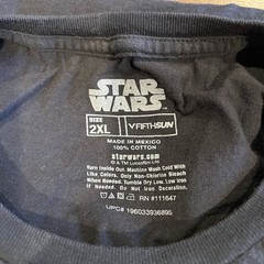 Star Wars Mandalorian Grogu Baby Yoda T-Shirt Men’s 2XL Black Comic Graphic