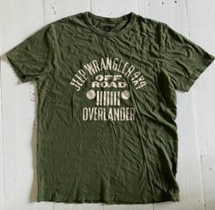 JEEP WRANGLER OFF ROAD Over lander by LUCKY BRAND Men’s Shirt Medium Green