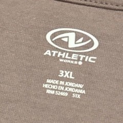 New (4) Athletic Works Mens 3XL DriWorks Long Sleeve T-Shirts Moisture Wicking