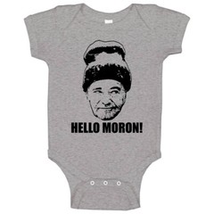 Grumpy Old Men Quote Hello Moron T Shirt