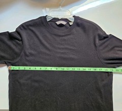 Daniel Cremieux Signature Collection Brushed Cotton Long Sleeve Crewneck Shirt S