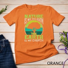 Native American Day Nature Is My Religion Earth Is My Church Unisex T-shirt