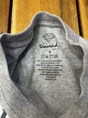 Diamond Supply Co Gray Graphic Shirt Small Diamond Streetwear 2010’s