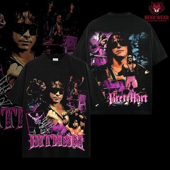 Vintage Bret Hart v2 WWE Legend Premium Wrestling T Shirt The Charismatic Army